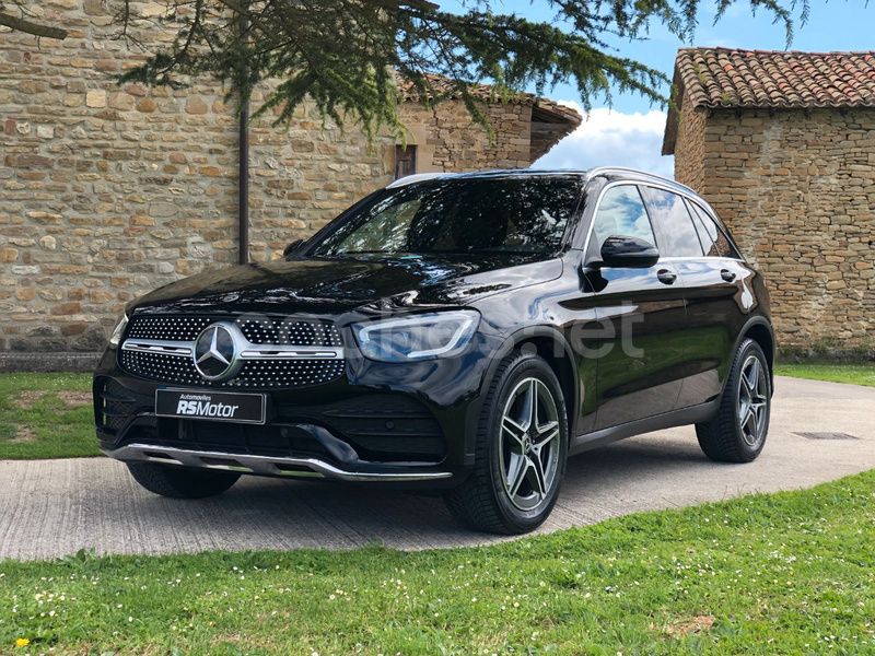 Negro Usado 2021 Mercedes GLC300 SUV | 41.990 € (Precio justo) - Imagen 1/4