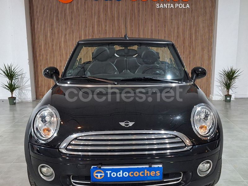 Negro Usado 2009 Mini One Cabriolet Descapotable | 8990 € (Precio justo) - Imagen 1/4