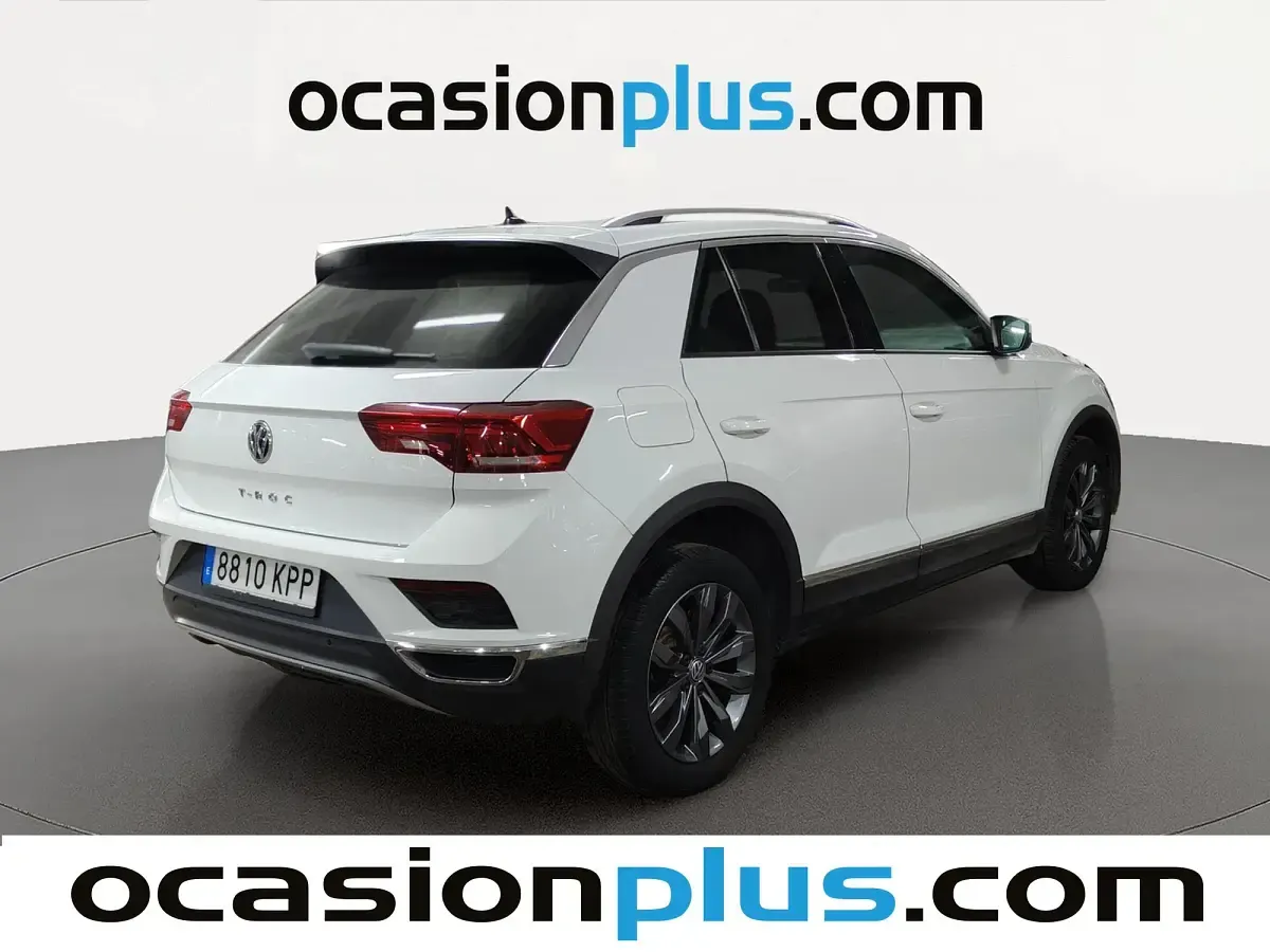 Usado VW T-Roc Sportline 115 CV (84 kW) 2018 Blanco SUV