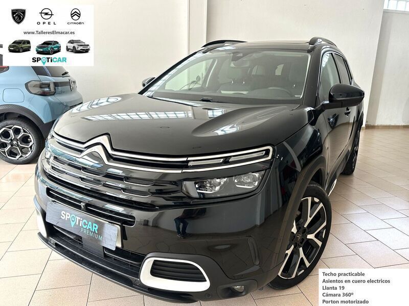 Negro Usado 2020 Citroën C5 Aircross Shine SUV | 17.900 € (Precio justo) - Imagen 1/4