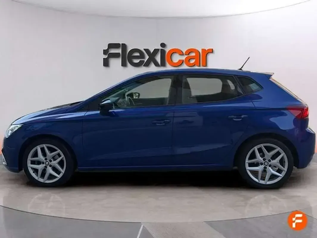 Usado Seat Ibiza FR 116 CV (85 kW) 2017 Azul Berlina