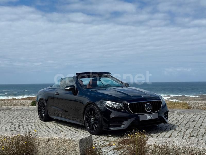 Usado Mercedes E450 367 CV (269 kW) 2019 Negro Descapotable
