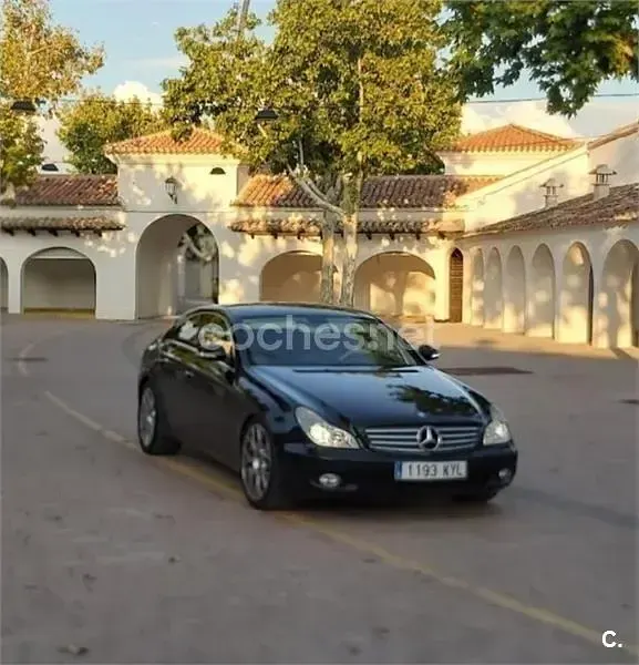 Usado Mercedes CLS320 224 CV (164 kW) 2006 Negro Coupe