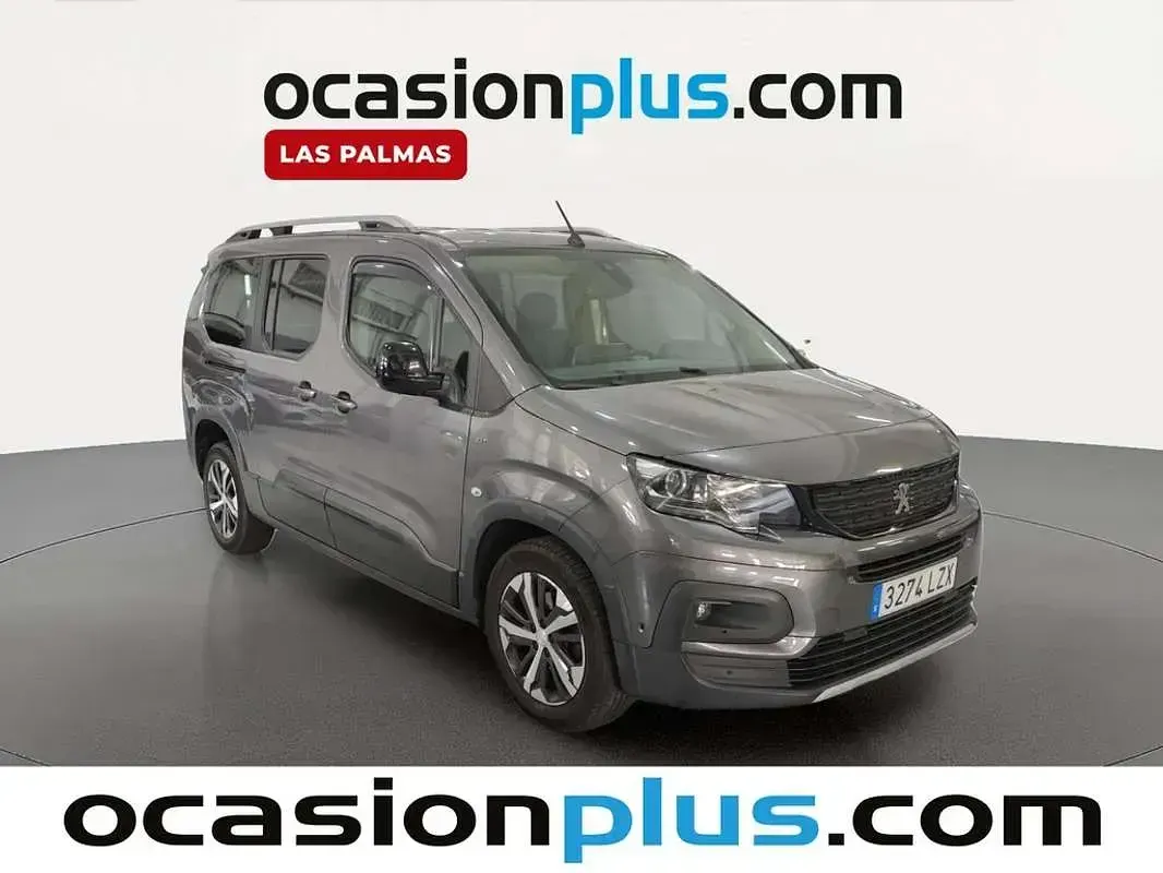 Usado Peugeot Rifter GTi 131 CV (96 kW) 2022 Gris Monovolumen