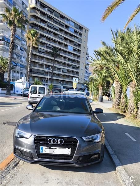 Usado Audi A5 Sportback 190 CV (139 kW) 2015 Negro Utilitario
