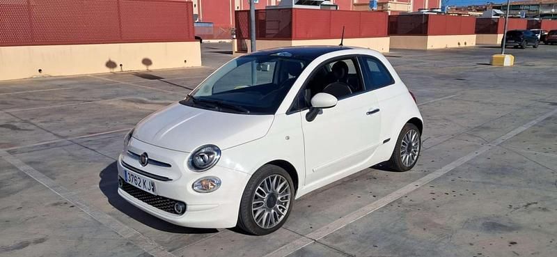 Usado Fiat 500 Lounge 69 CV (50 kW) 2018 Blanco Utilitario