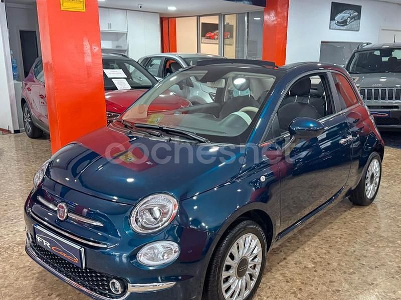 Usado Fiat 500C 71 CV (52 kW) 2023 Azul Descapotable