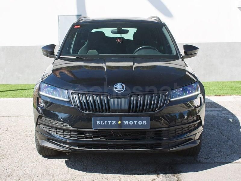 Usado Skoda Karoq SportLine 150 CV (110 kW) 2021 Negro SUV