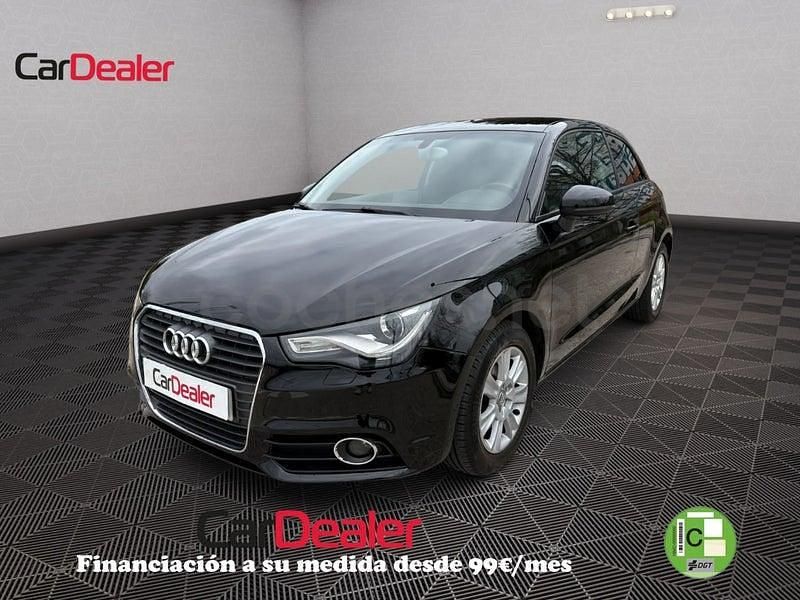 Usado Audi A1 Attraction 122 CV (89 kW) 2012 Negro Utilitario