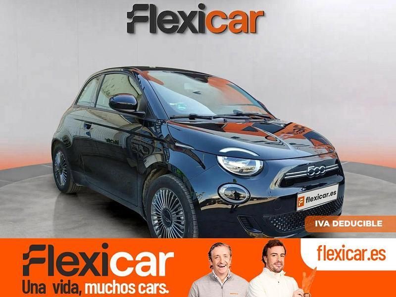 Usado Fiat 500e Icon 86 kW (118 CV) 2022 Negro Utilitario