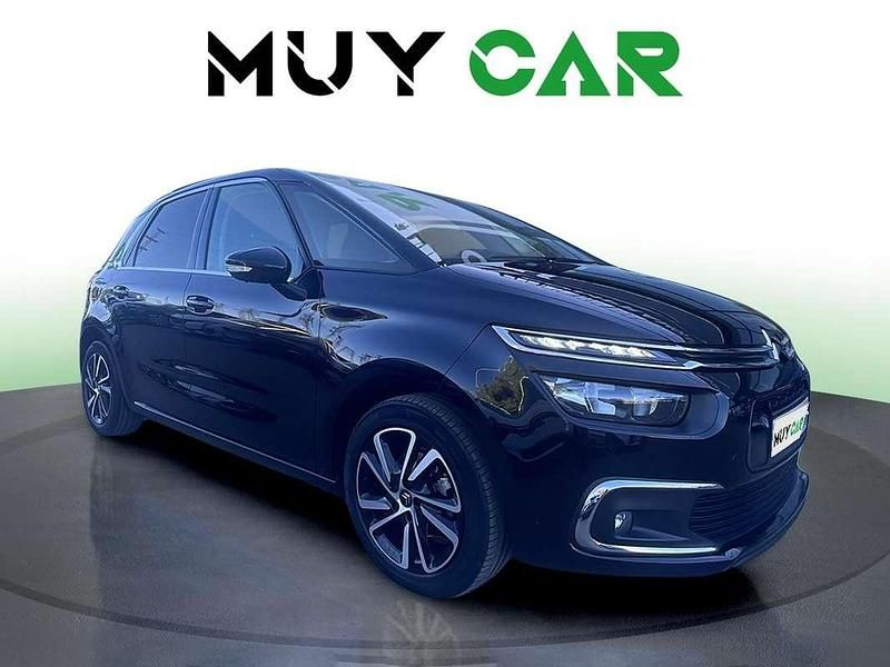 Negro Usado 2019 Citroën C4 SpaceTourer Feel Monovolumen | 10.990 € (Buen precio) - Imagen 1/4