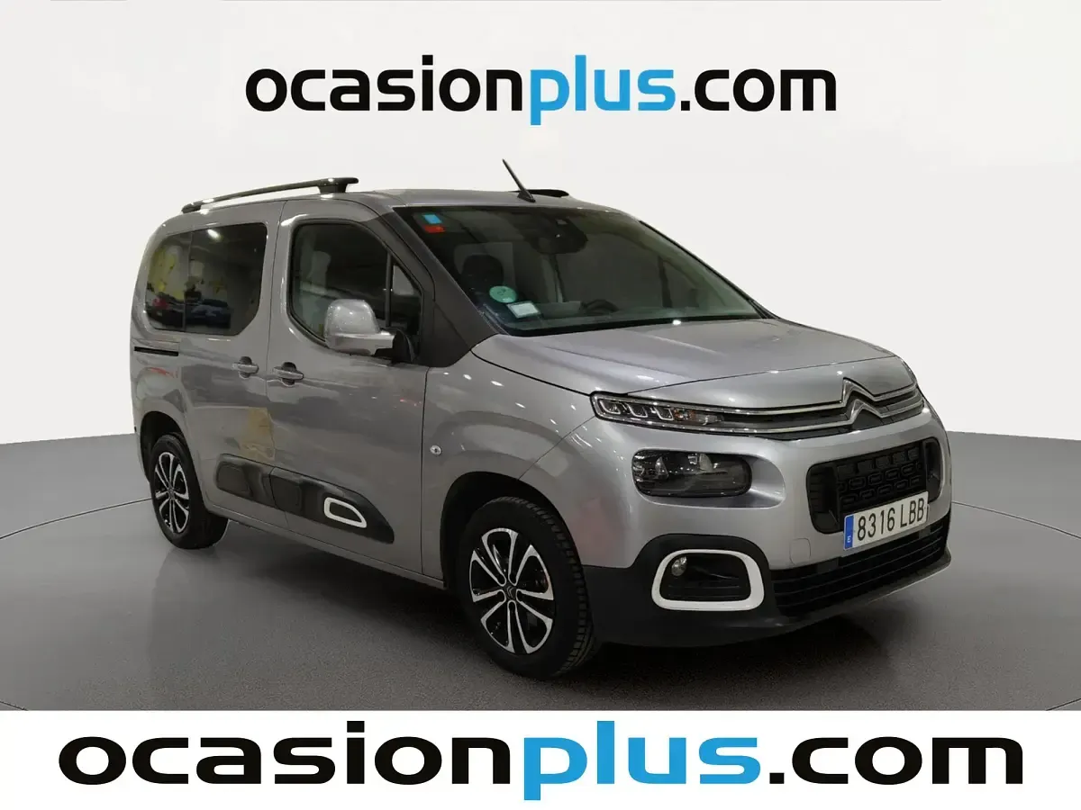 Usado Citroën Berlingo Feel 110 CV (80 kW) 2019 Gris Monovolumen