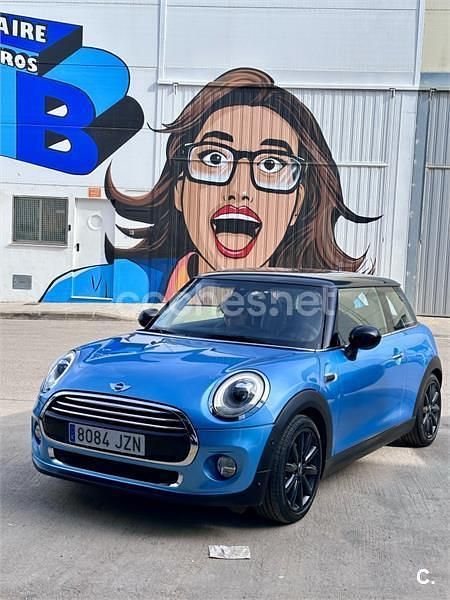 Azul Usado 2017 Mini Cooper Utilitario | 14.500 € (Precio justo) - Imagen 1/4