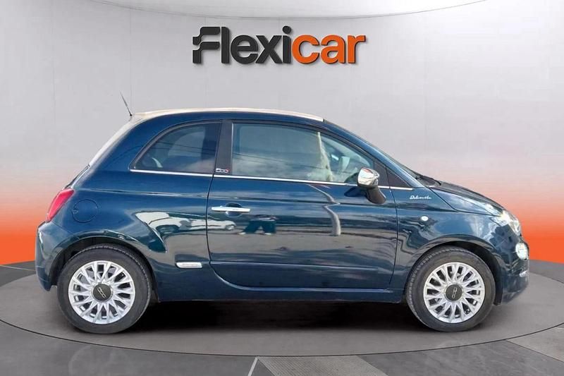 Usado Fiat 500C Dolcevita 71 CV (52 kW) 2022 Azul Descapotable