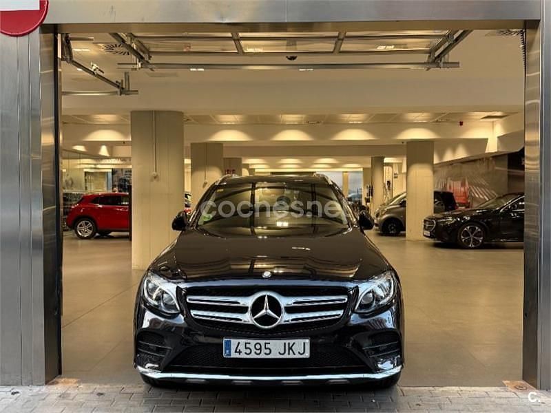 Usado Mercedes GLC250 204 CV (150 kW) 2015 Negro SUV