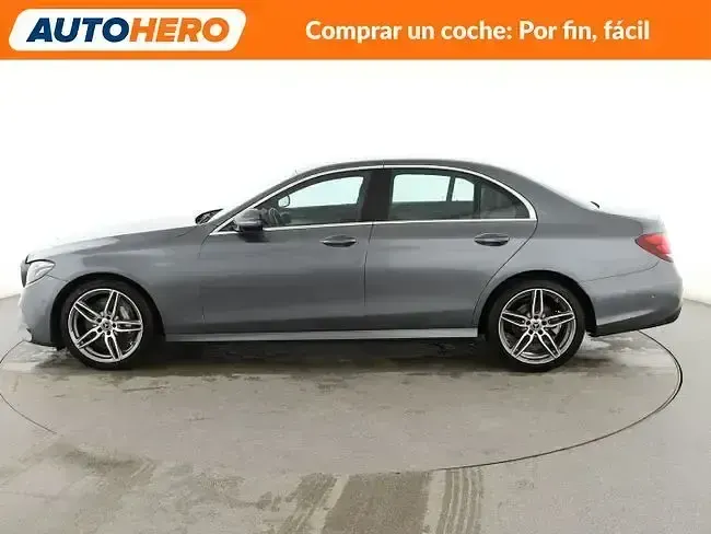 Usado Mercedes E300 AMG line 245 CV (180 kW) 2017 Gris Berlina
