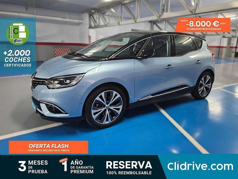 Gris Usado 2018 Renault Scénic IV Zen Monovolumen | 16.990 € (Precio justo) - Imagen 1/3