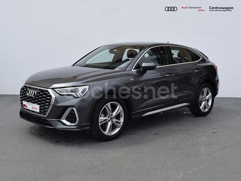 Gris / plata Usado 2021 Audi Q3 Sportback S-Line SUV | 34.988 € (Precio justo) - Imagen 1/4