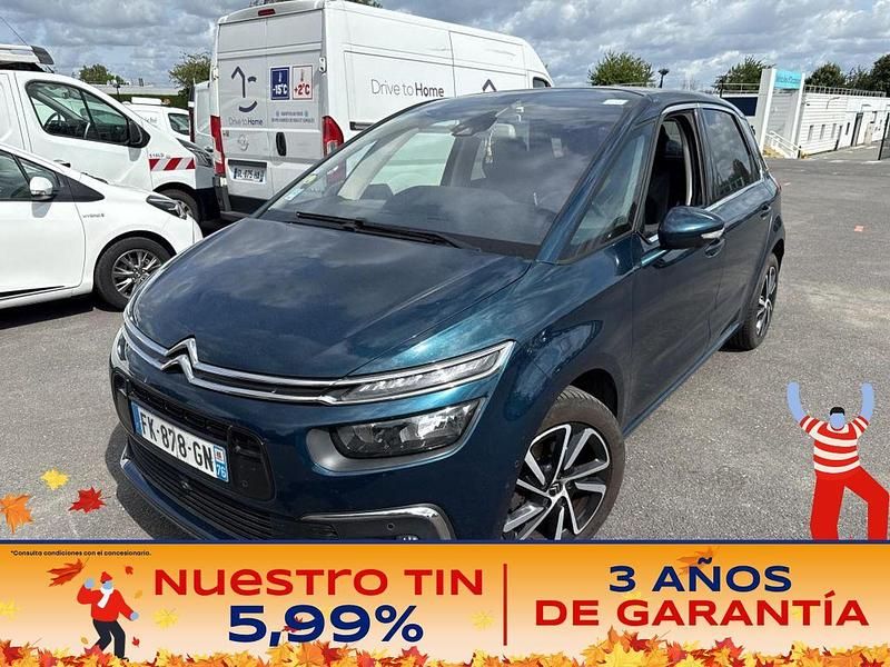 Azul Usado 2019 Citroën C4 Feel | 12.700 € (Precio justo) - Imagen 1/2