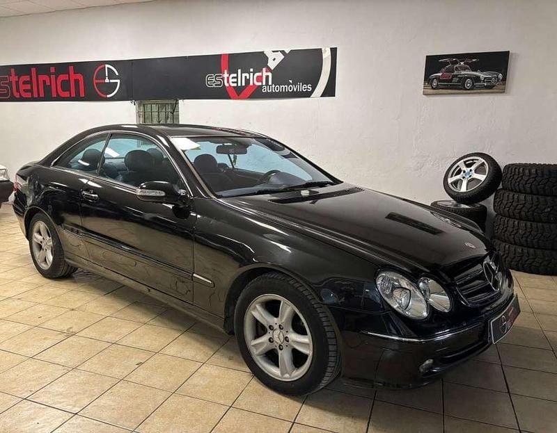 Usado Mercedes CLK200 170 CV (125 kW) 2003 Negro Berlina