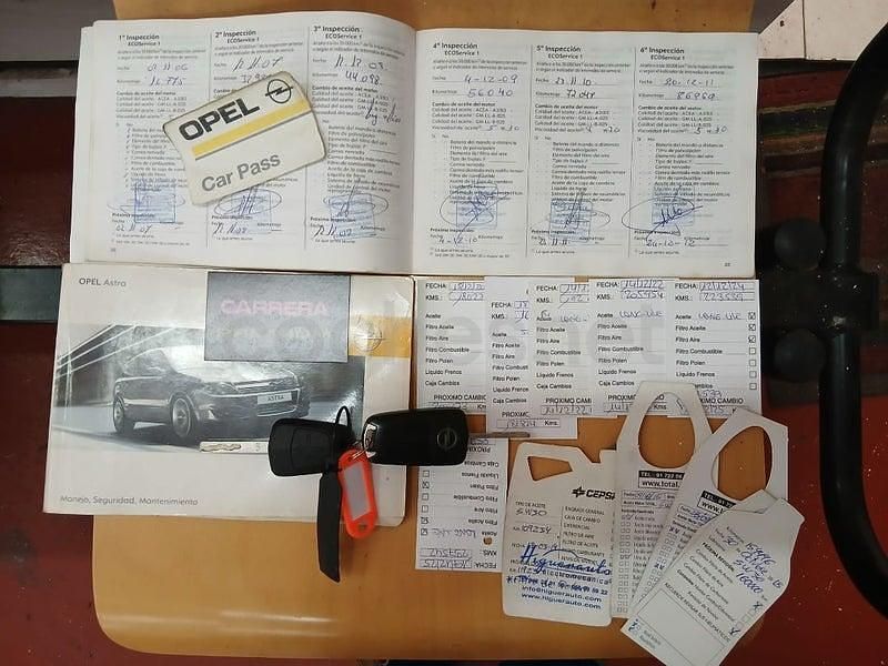 Usado Opel Astra Enjoy 105 CV (77 kW) 2005 Negro Berlina