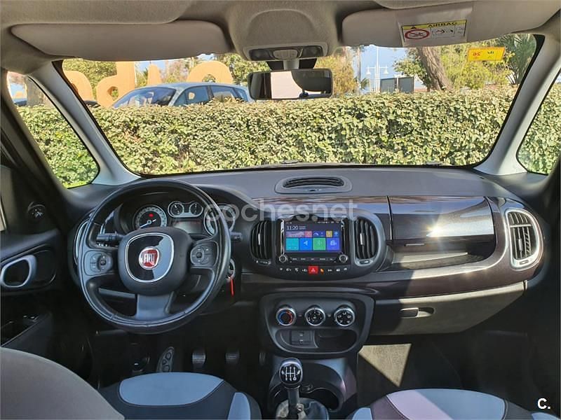 Gris / plata Usado 2015 Fiat 500L Living Monovolumen | 7990 € (Precio justo) - Imagen 1/4