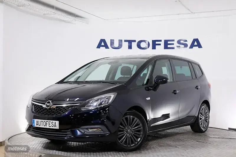 Azul Usado 2019 Opel Zafira Monovolumen | 12.900 € (Precio justo) - Imagen 1/4