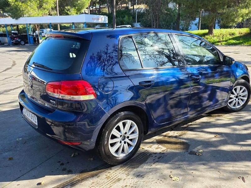 Usado VW Golf VI 105 CV (77 kW) 2010 Azul Utilitario