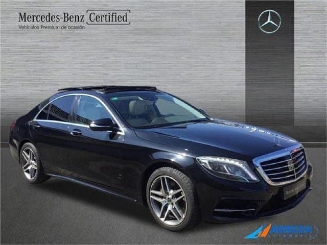 Usado Mercedes S350 AMG line 258 CV (189 kW) 2017 Negro Berlina