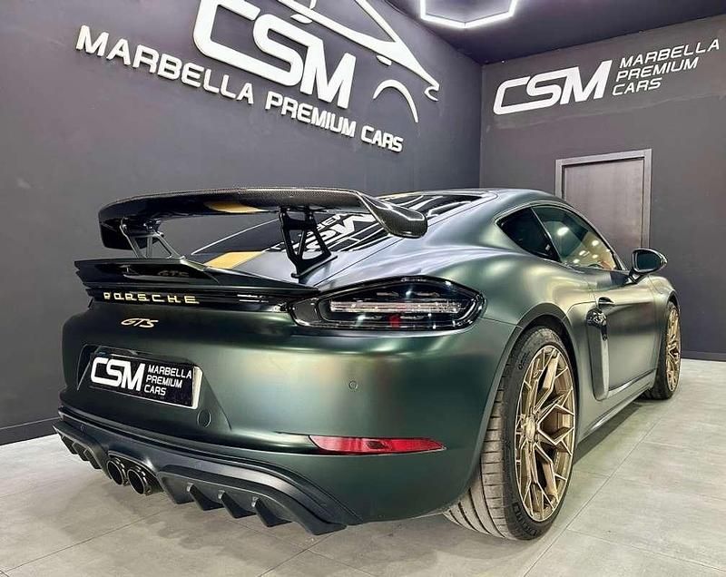 Usado Porsche Cayman GTS 366 CV (269 kW) 2018 Verde Coupe