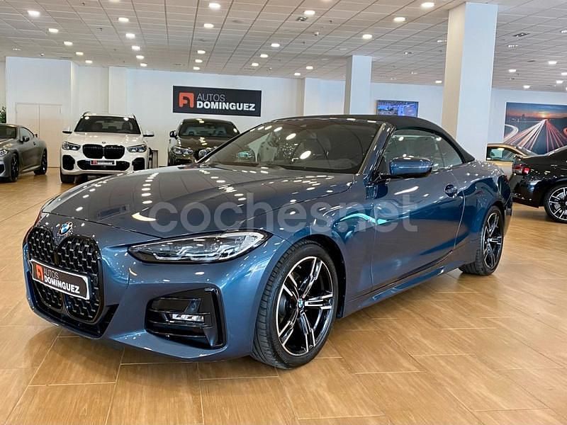 Usado BMW 420 190 CV (139 kW) 2022 Azul Descapotable