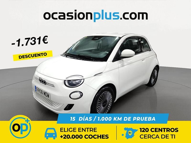 Usado Fiat 500e Icon 86 kW (118 CV) 2023 Blanco Utilitario