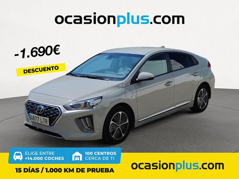 Gris Usado 2021 Hyundai Ioniq Berlina | 17.990 € (Precio justo) - Imagen 1/4
