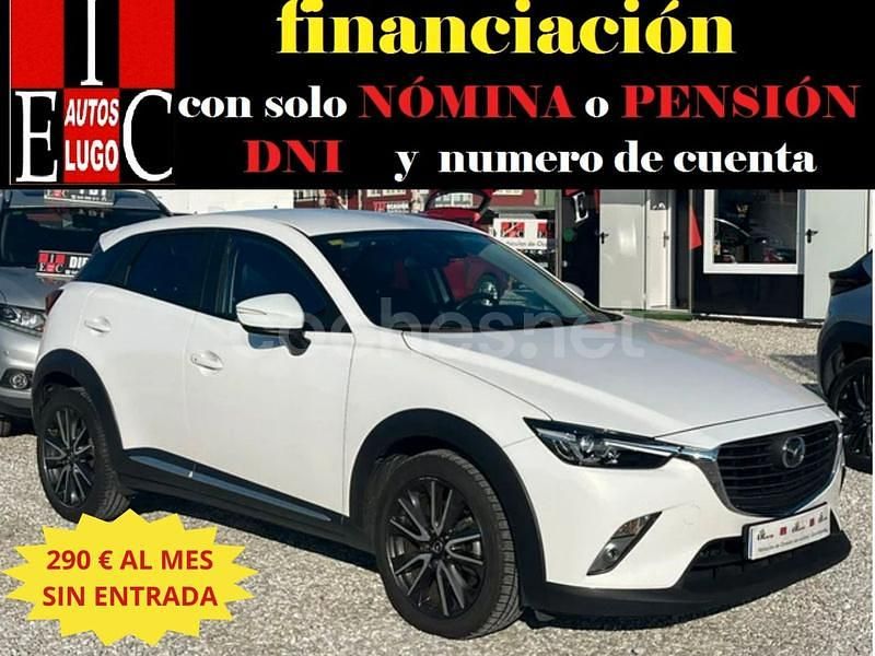 Blanco Usado 2016 Mazda CX-3 Luxury SUV | 14.999 € (Un poco caro) - Imagen 1/4