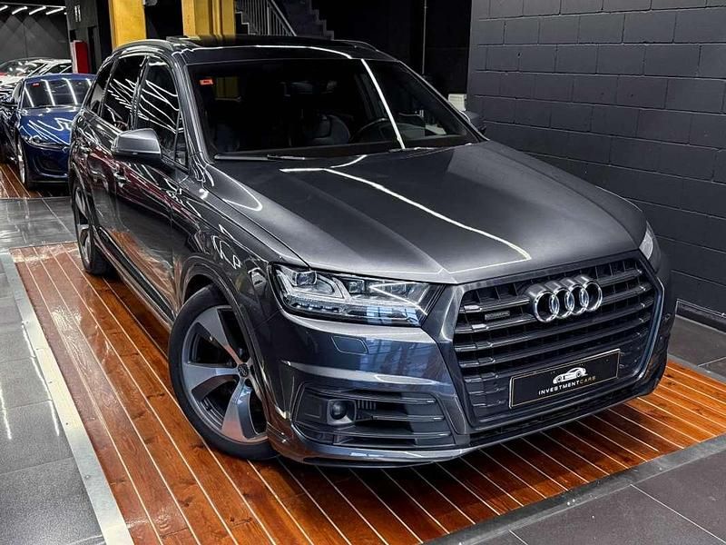 Gris / plata Usado 2018 Audi SQ7 Black Edition SUV | 49.900 € (Buen precio) - Imagen 1/4