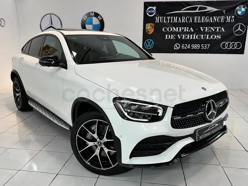 Usado Mercedes GLC300e 306 CV (225 kW) 2022 Blanco SUV