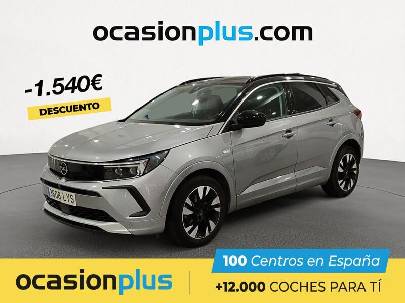 Gris Usado 2022 Opel Grandland X Ultimate SUV | 15.750 € (Precio justo) - Imagen 1/4