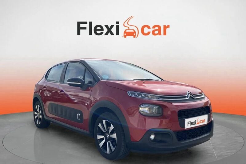Rojo Usado 2018 Citroën C3 Feel Utilitario | 9390 € (Precio justo) - Imagen 1/4
