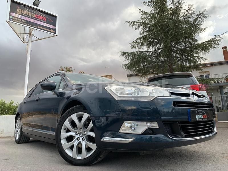 Azul Usado 2010 Citroën C5 Exclusive Familiar | 3900 € (Buen precio) - Imagen 1/4