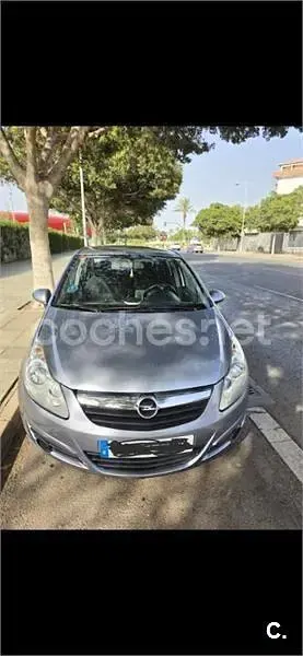 Usado Opel Corsa Enjoy 85 CV (62 kW) 2009 Gris / plata Utilitario