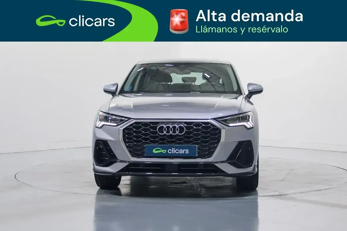 Usado Audi Q3 Sportback Advanced 150 CV (110 kW) 2021 Gris / plata SUV