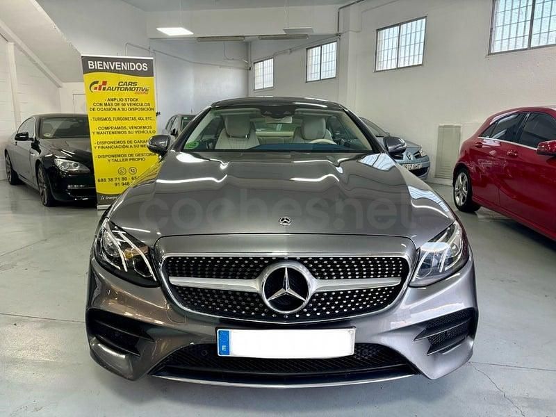 Usado Mercedes E220 194 CV (142 kW) 2018 Gris / plata Coupe