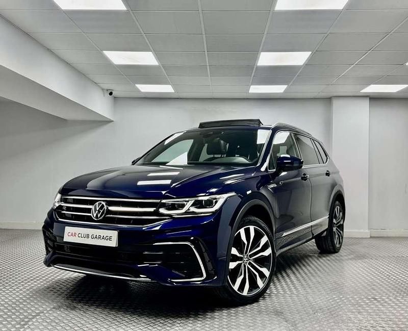 Usado VW Tiguan Allspace Sportline 200 CV (147 kW) 2021 Azul SUV