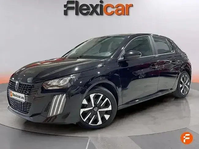 Usado Peugeot 208 Active 100 CV (73 kW) 2024 Negro Utilitario