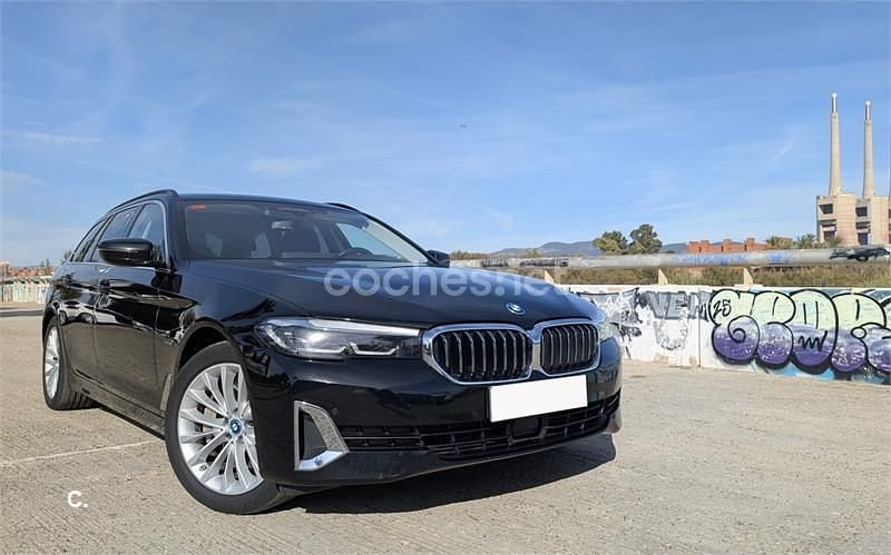 Usado BMW 530e Luxury Line 292 CV (214 kW) 2021 Negro Familiar