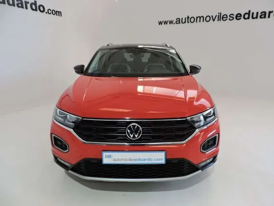 Usado VW T-Roc Sport 150 CV (110 kW) 2021 Rojo SUV