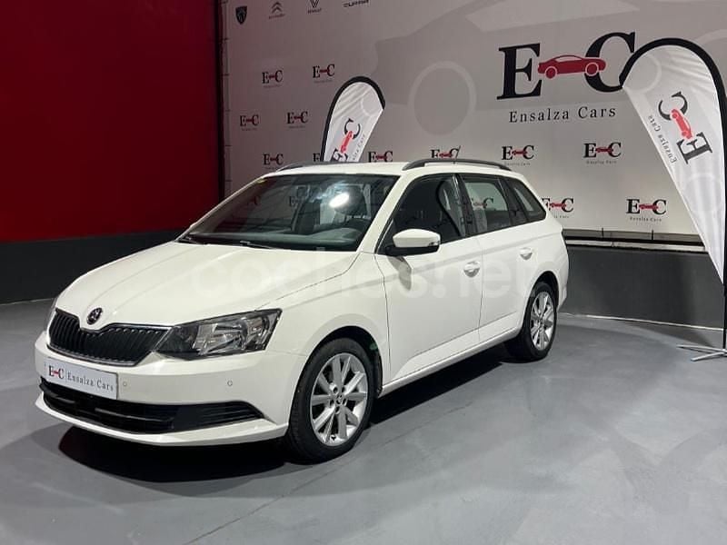 Usado Skoda Fabia Ambition 90 CV (66 kW) 2016 Blanco Familiar