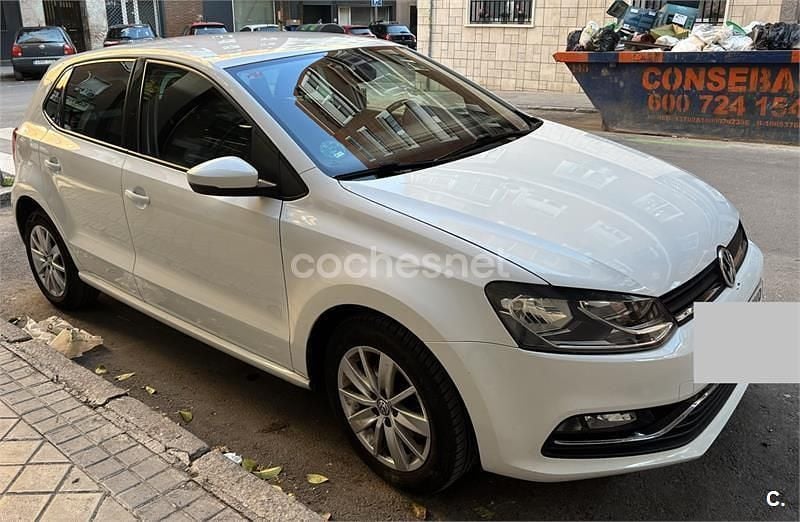 Usado VW Polo Sportline 90 CV (66 kW) 2016 Blanco Berlina