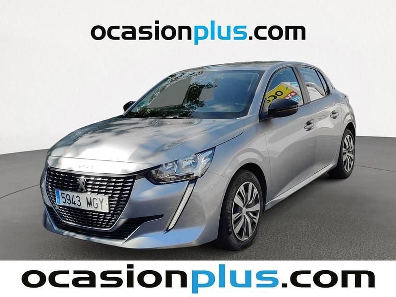 Gris Usado 2023 Peugeot 208 Active Utilitario | 11.864 € (Buen precio) - Imagen 1/4