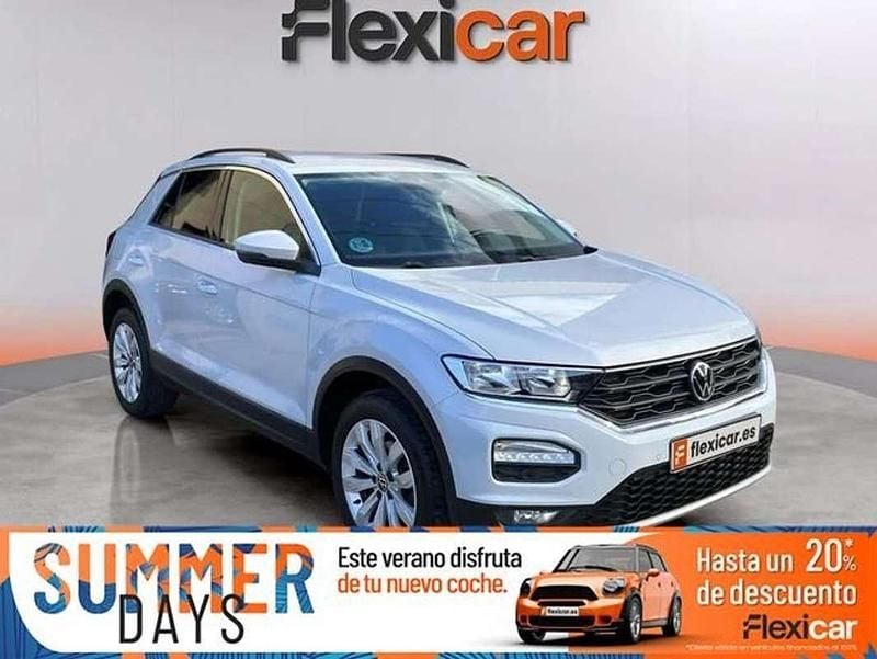 Blanco Usado 2021 VW T-Roc Advance SUV | 21.990 € (Precio justo) - Imagen 1/4